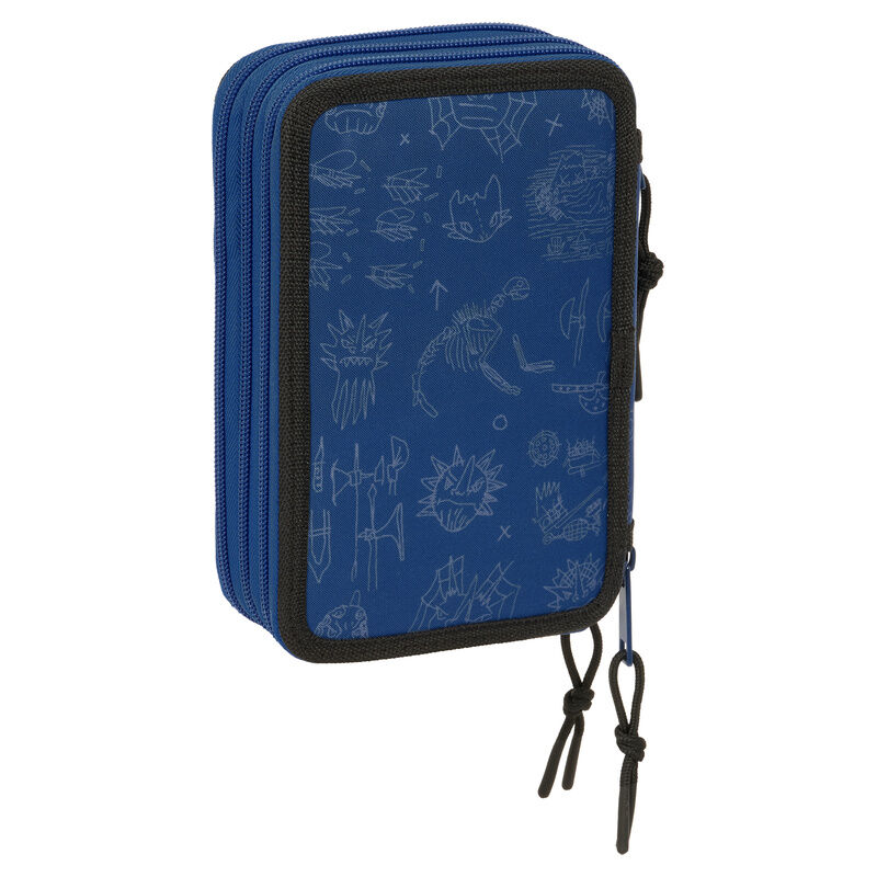 Plumier Como Entrenar a Tu Dragon triple 37pzs