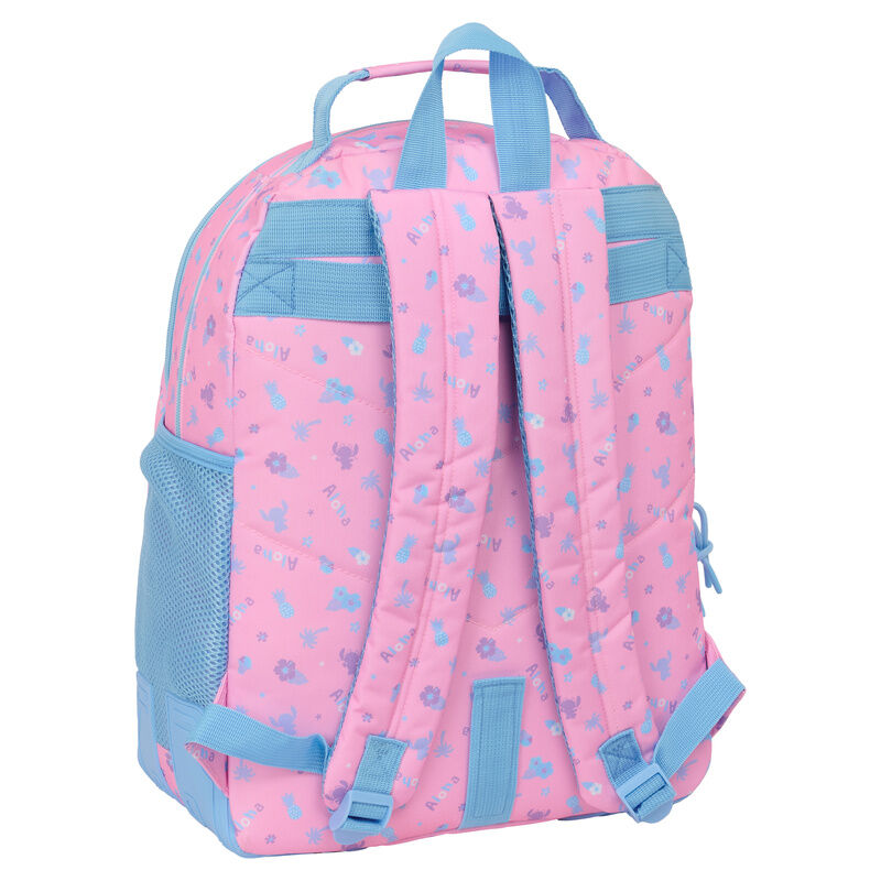 Mochila Bright Stitch Disney 42cm adaptable