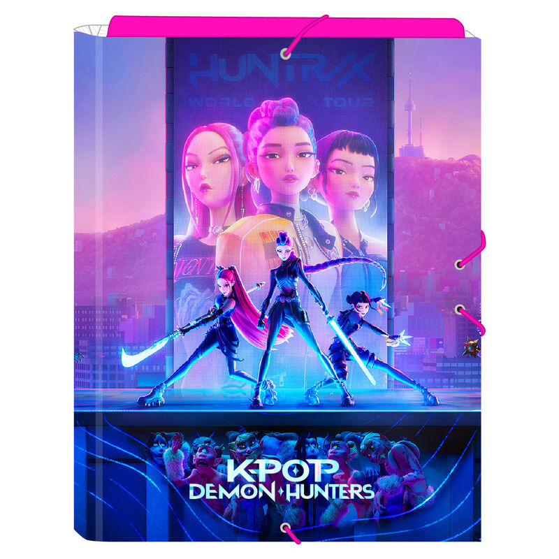 Carpeta Kpop Demon Hunters solapas
