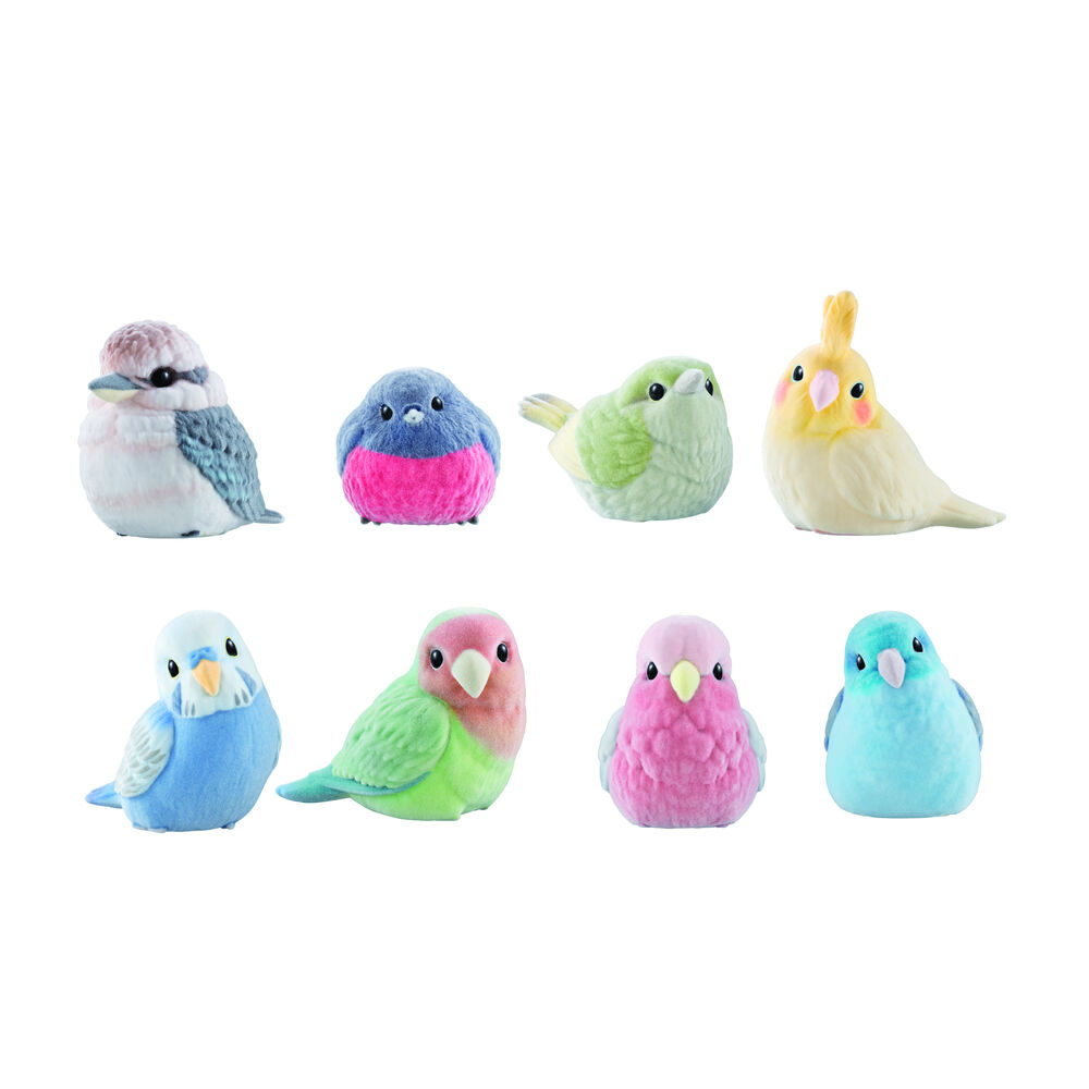 Figura Birds Mofu Mofu Tenori Friends 4cm surtido
