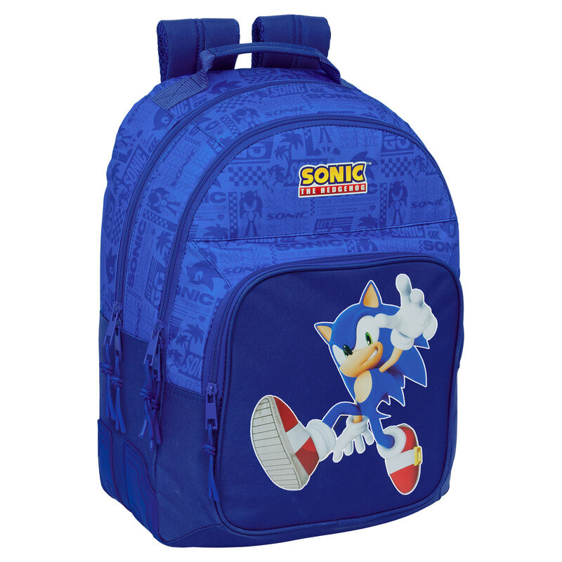 Mochila Sonic the Hedgehog 42cm adaptable