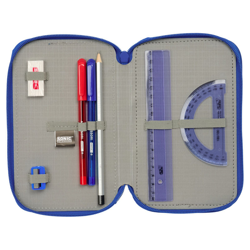 Plumier Sonic the Hedgehog triple 37pzs - Imagen 4