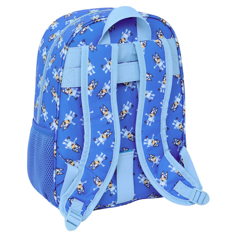 Mochila Lets Play Bluey 34cm adaptable