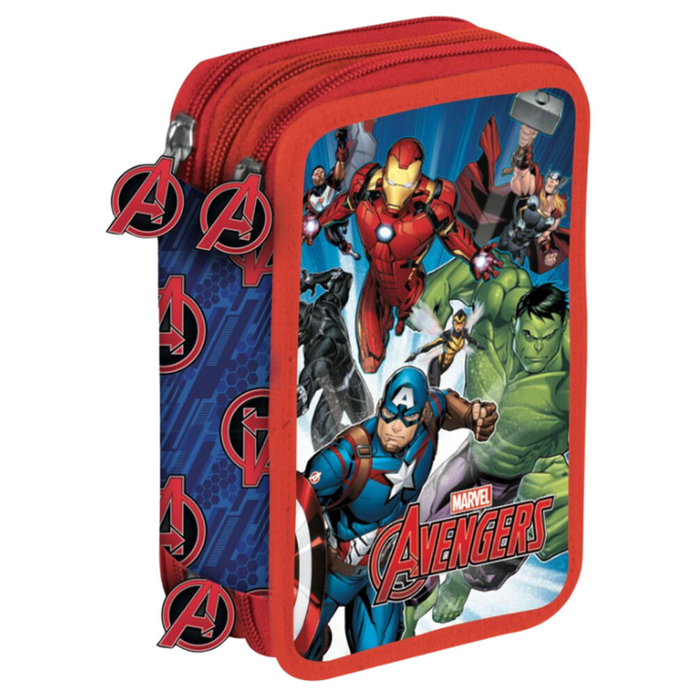 Plumier Los Vengadores Avengers Marvel triple
