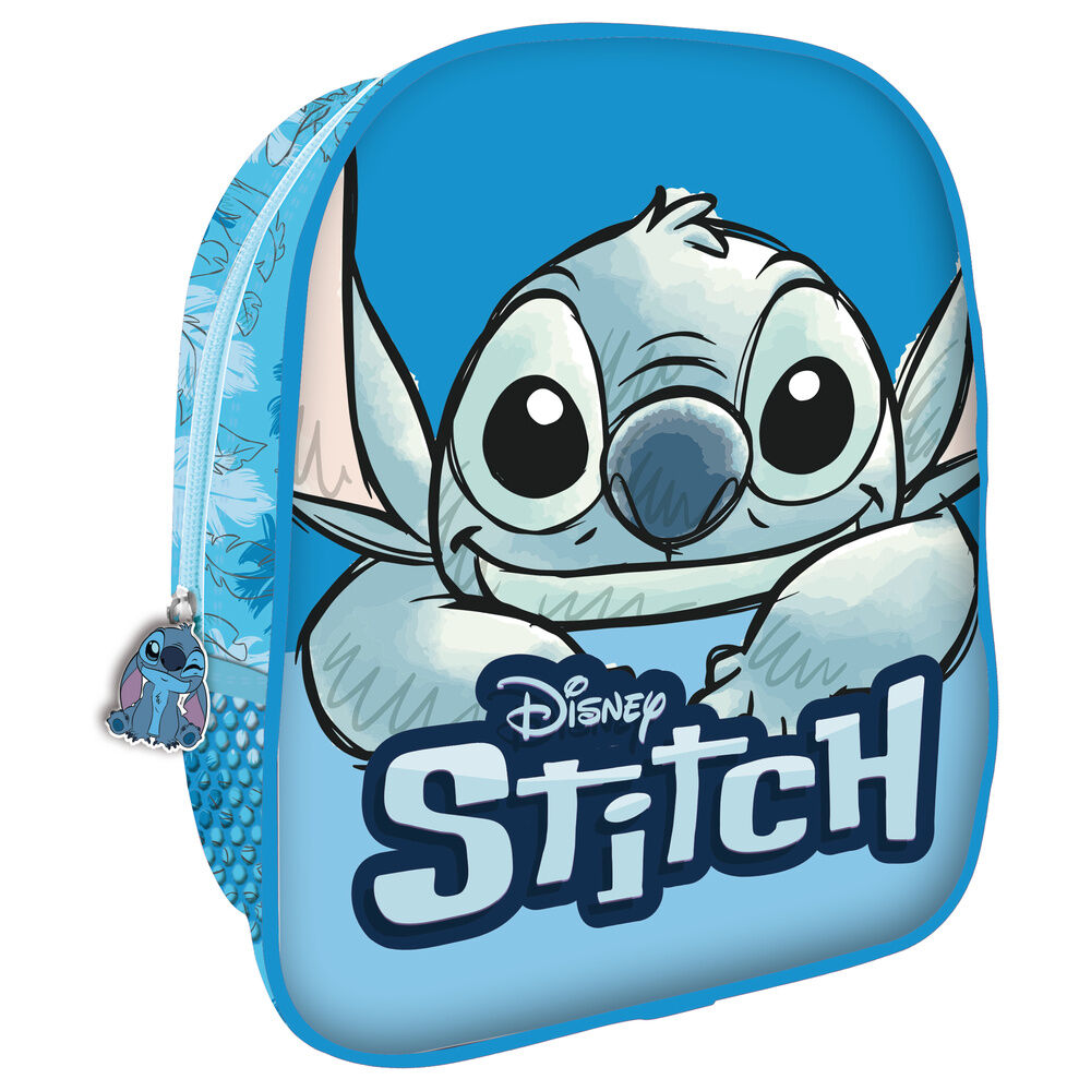 Mochila Smile Stitch Disney 26cm