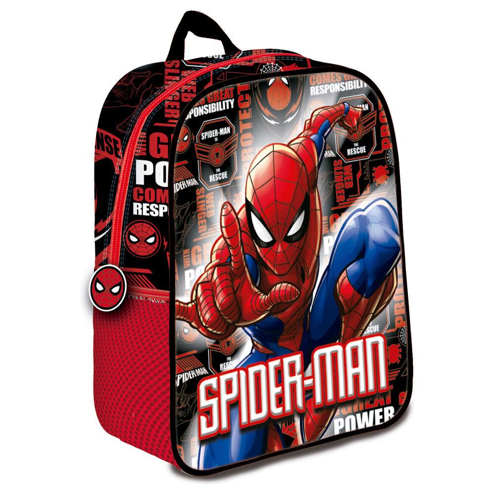 Mochila 3D Hero Spiderman Marvel 30cm