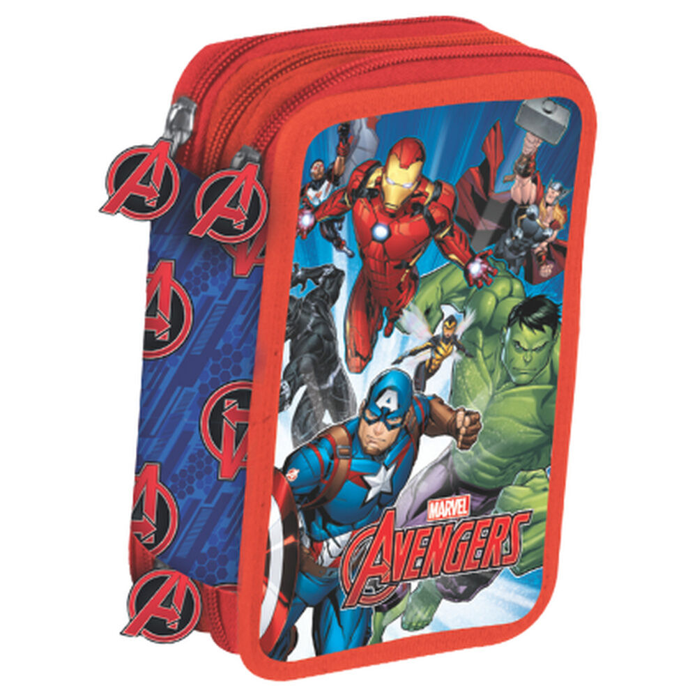Plumier Los Vengadores Avengers Marvel triple