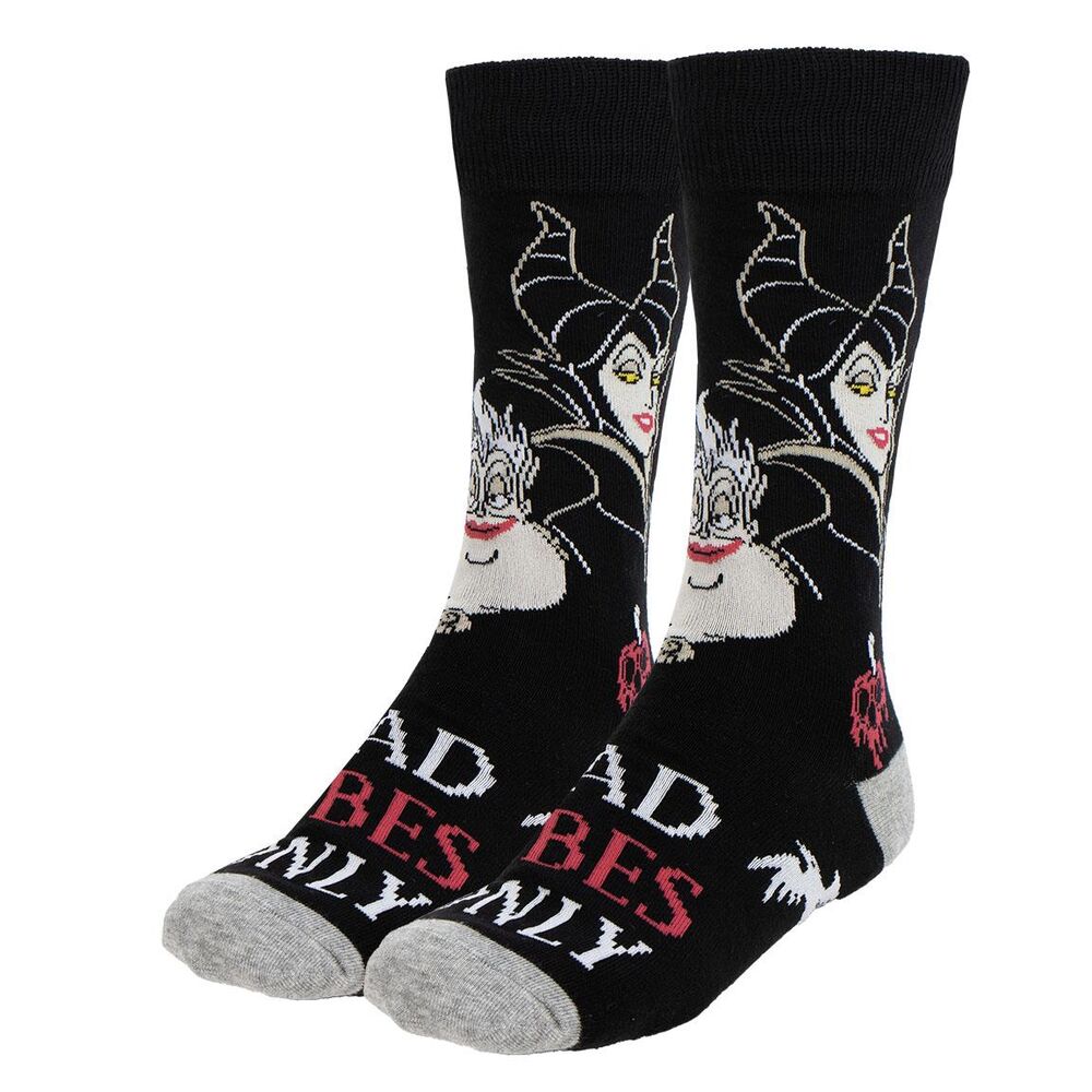 Set 3 calcetines Villanas Disney adulto