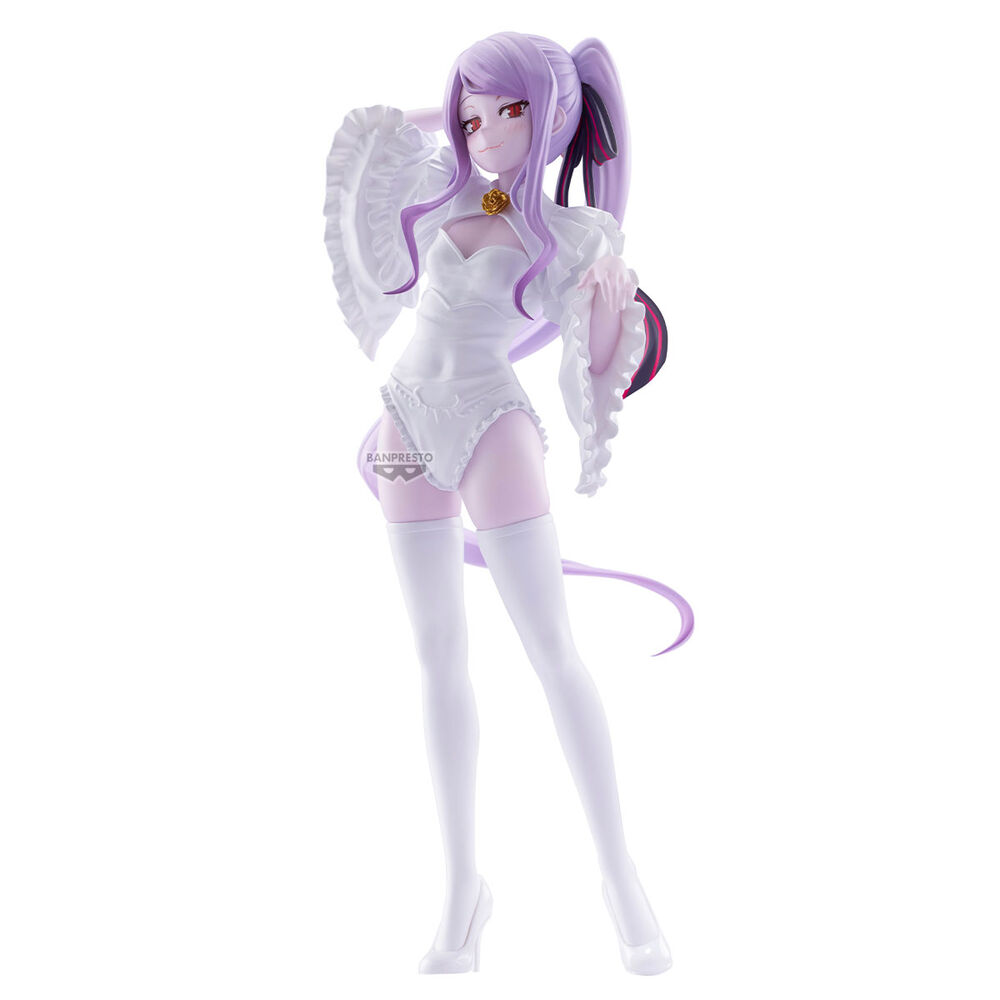 Figura Shalltear Glitter&Glamours Wedding Overlord 24cm
