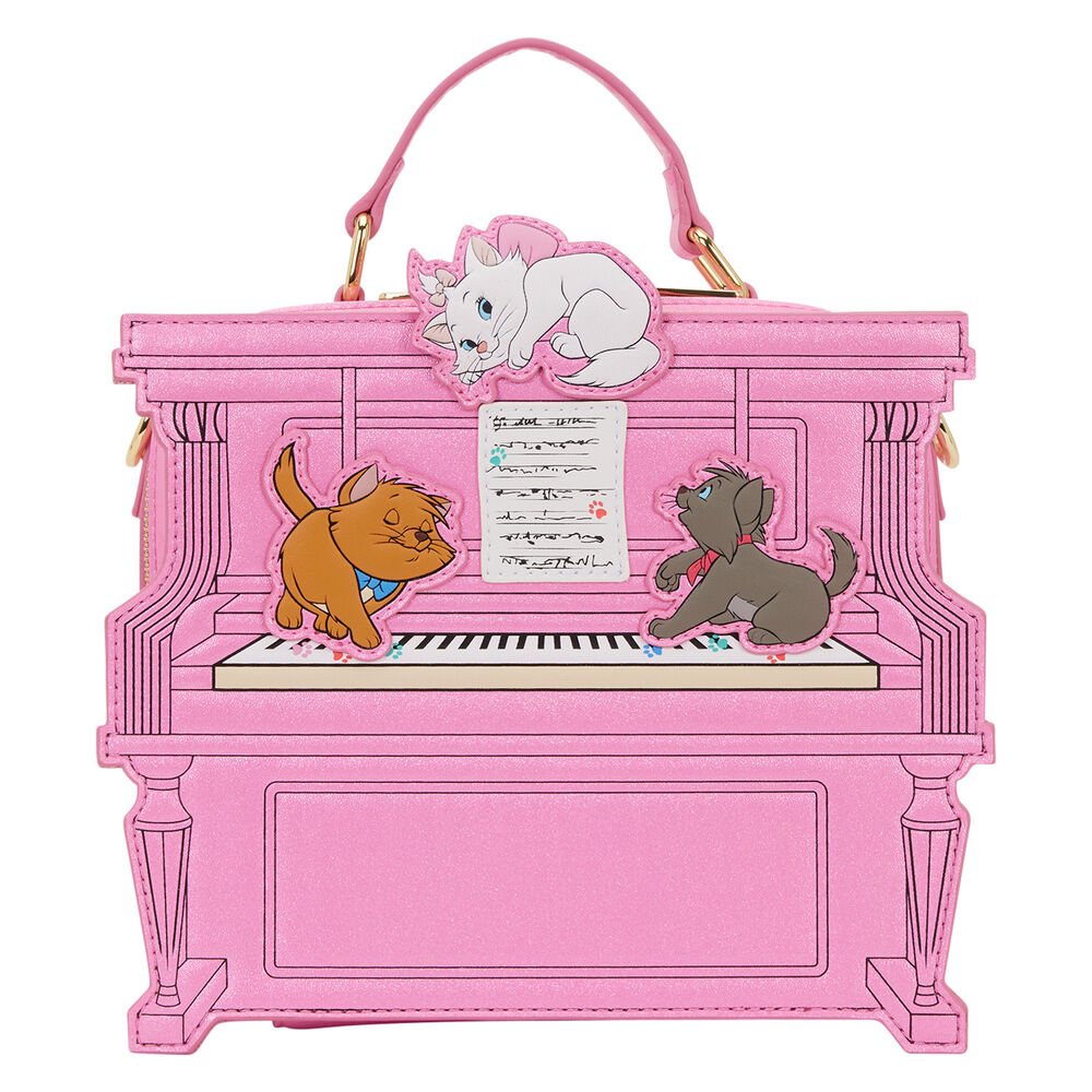Bolso bandolera Piano Los Aristogatos Disney Loungefly