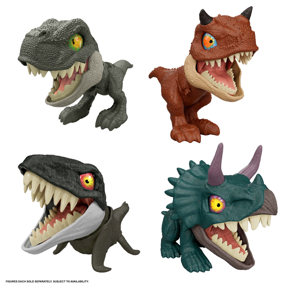 Dinosaurio Mighty Little Biter Jurassic World surtido