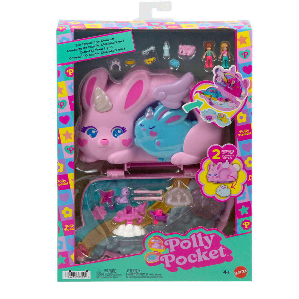 Cofre bolso Conejito Polly Pocket