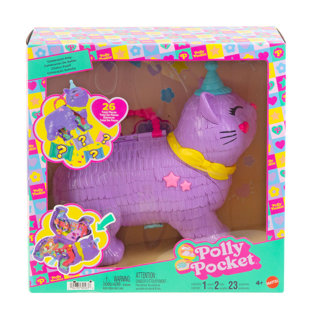 Cofre Gato Partyland Polly Pocket