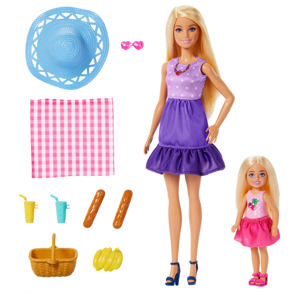 Blister 2 Muñecas Family & Friends Barbie