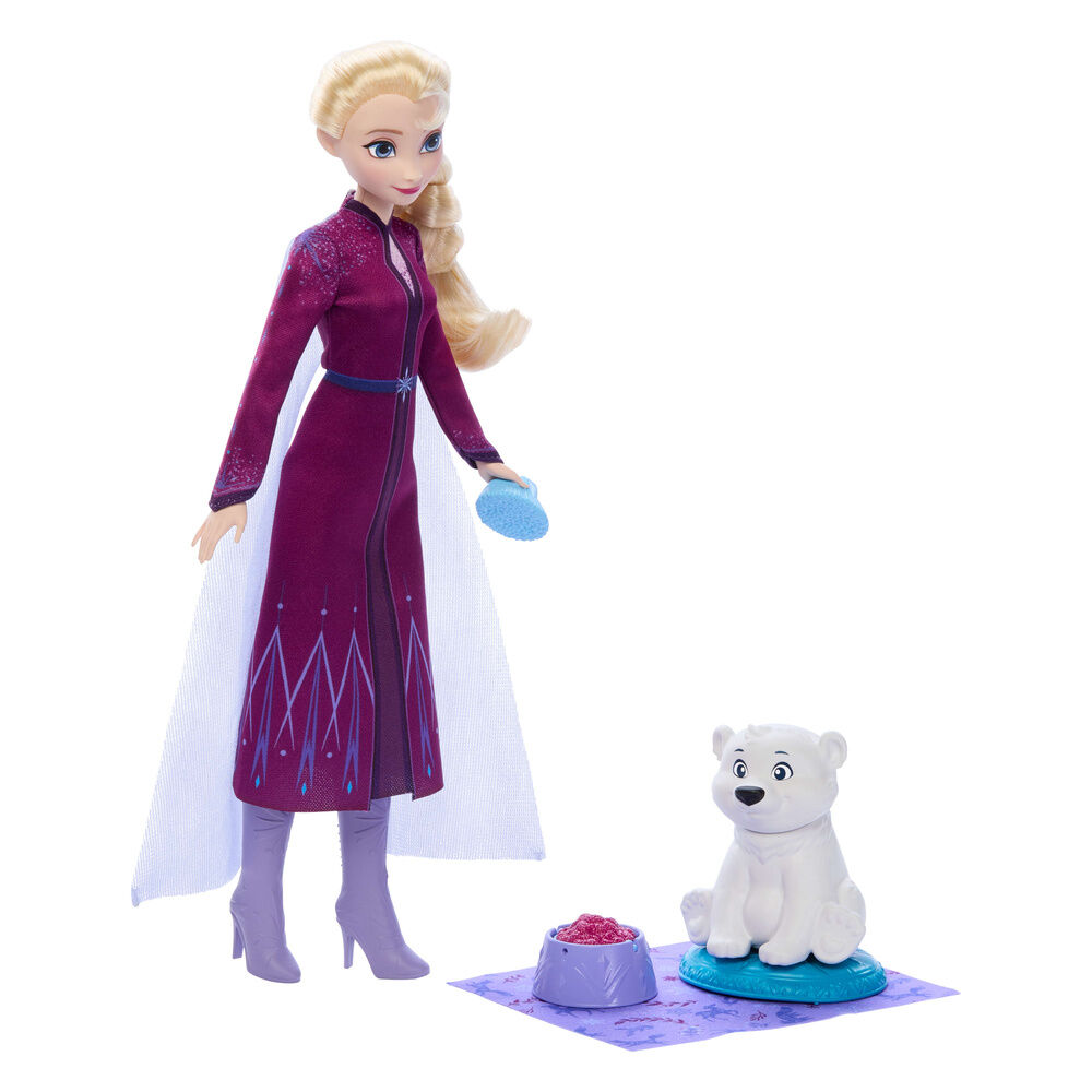 Muñeca Elsa y Osito Frozen Disney