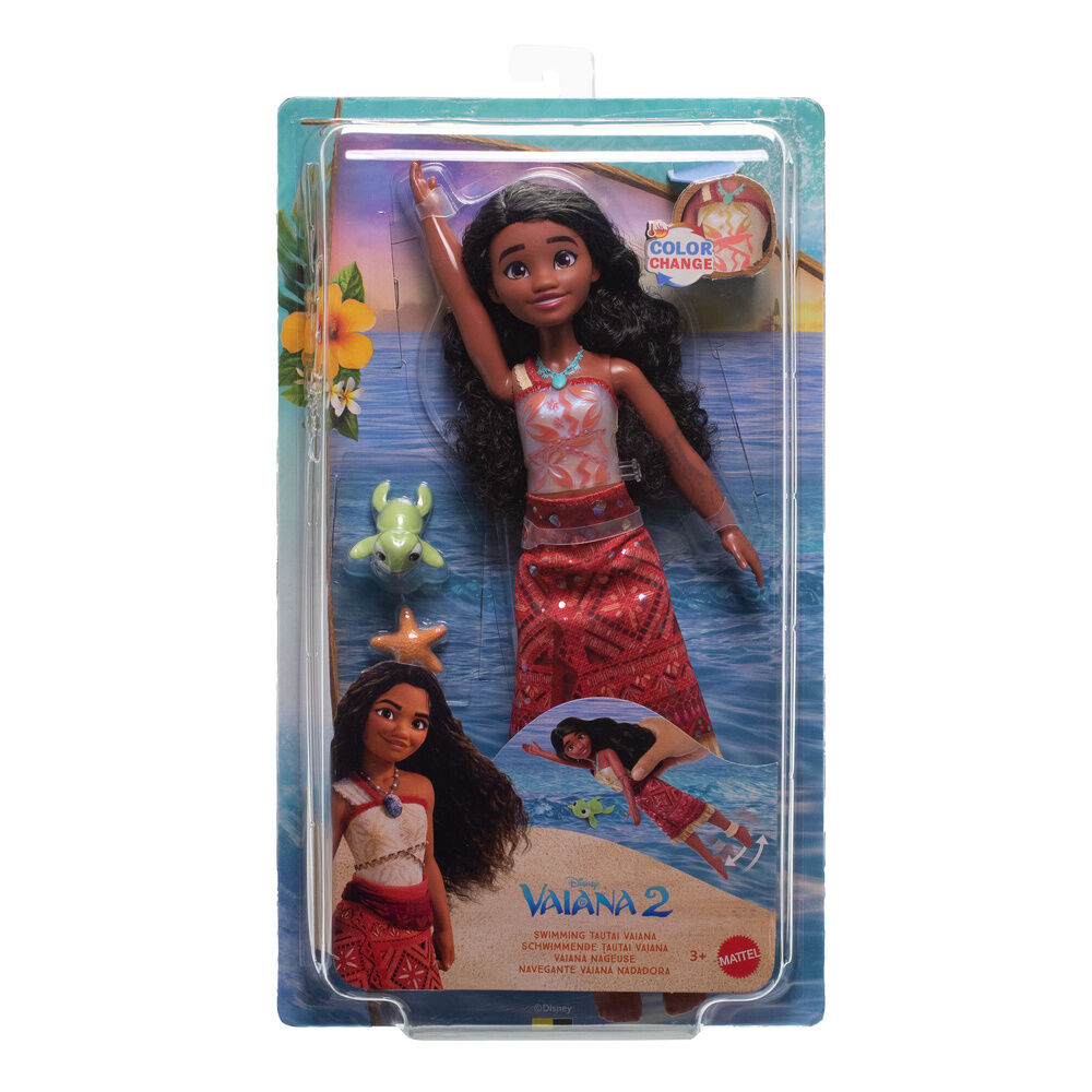 Muñeca Vaiana Nadadora Vaiana Moana Disney