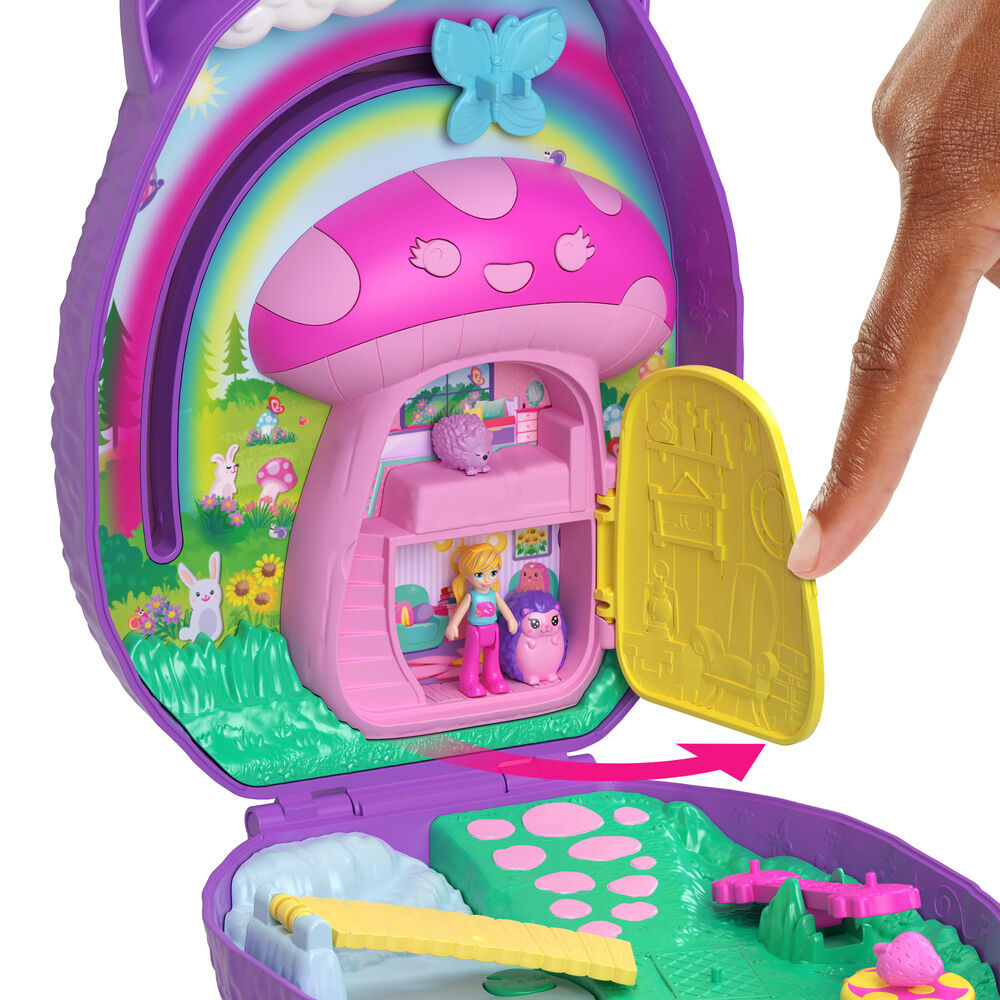 Cofre bolso Mama Erizo y Bebe Polly Pocket - Imagen 5