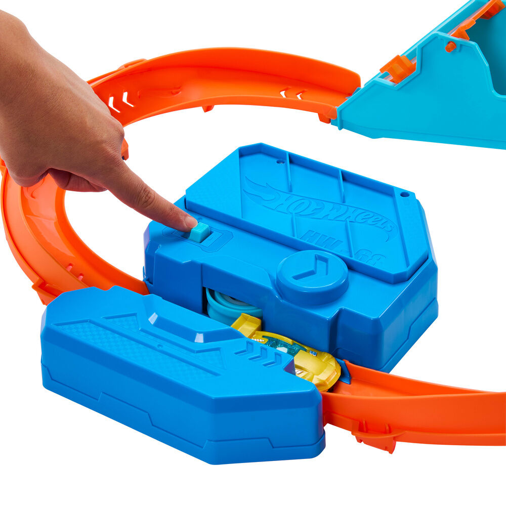 Pista Carreras con Salto Impulsado Hot Wheels - Imagen 5
