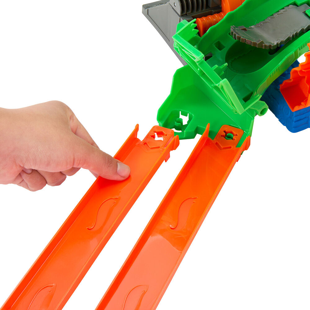 Pista Dragon Destruction Monster Trucks Hot Wheels - Imagen 5