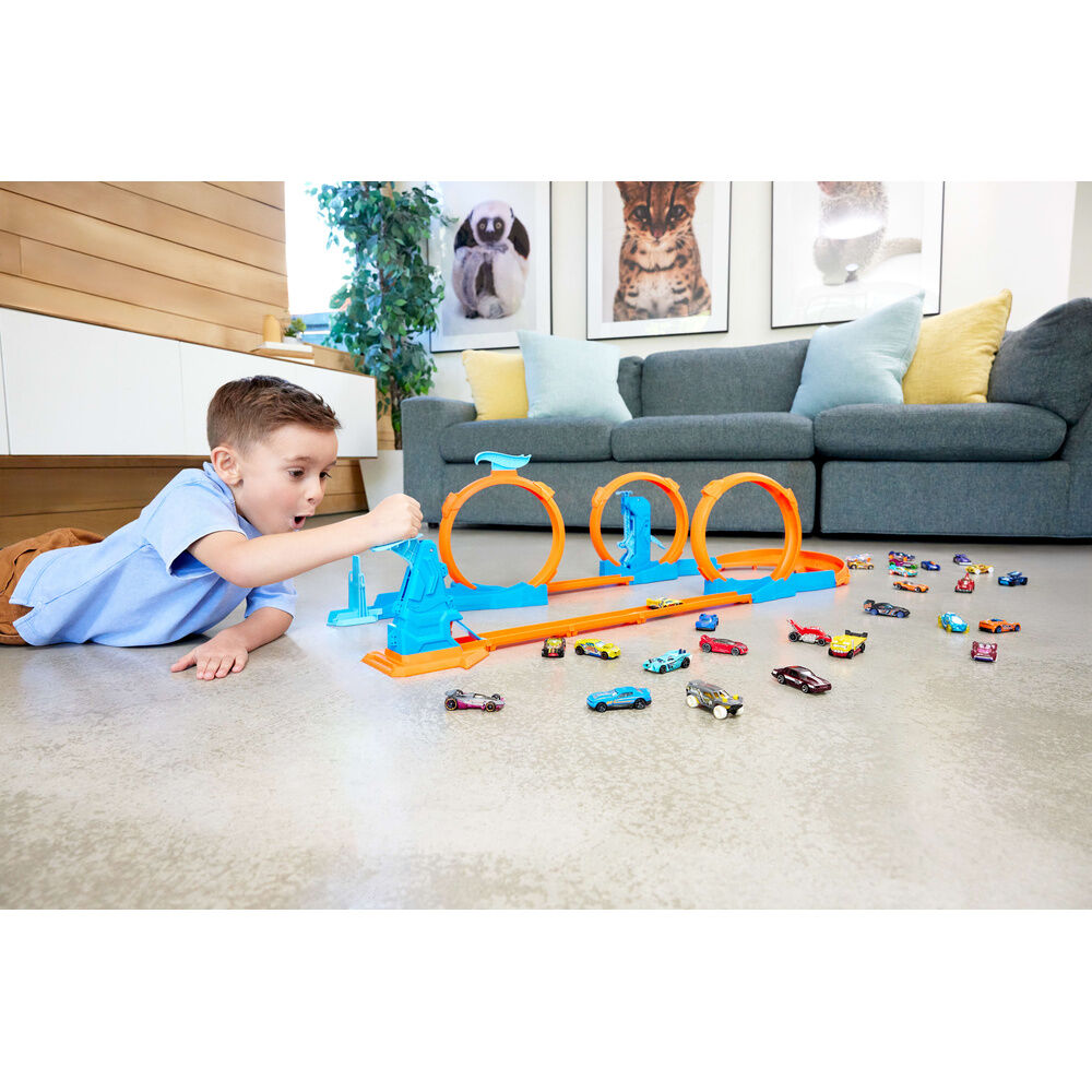 Pista Tripe Loop Hot Wheels - Imagen 6