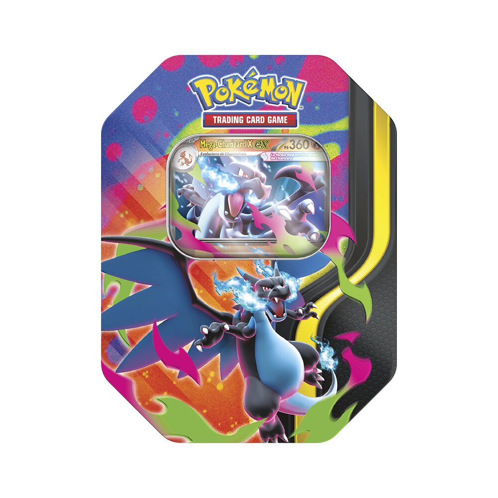 Lata Juego Cartas Coleccionables Spring ex Pokemon español