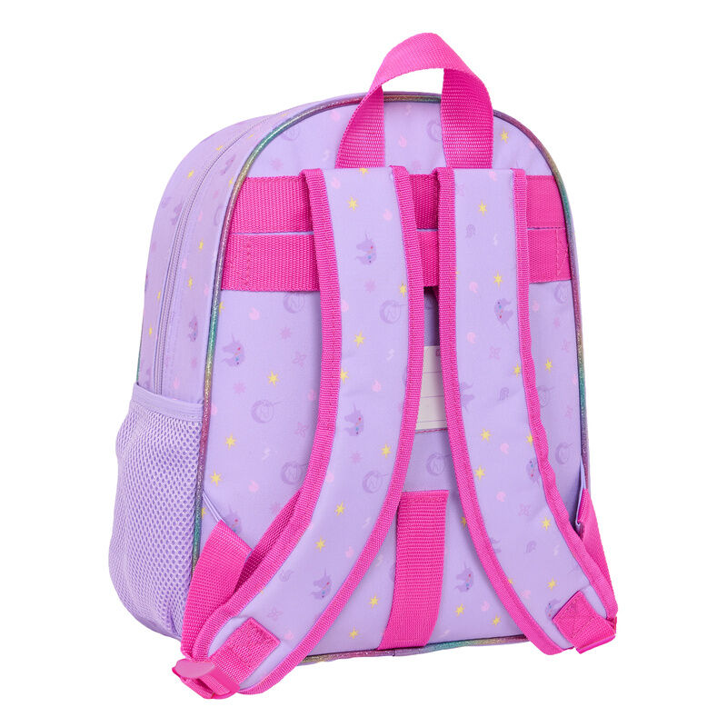 Mochila Academia Unicornio 34cm adaptable