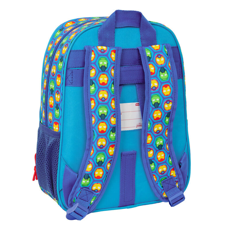 Mochila Iron Man Marvel 34cm adaptable