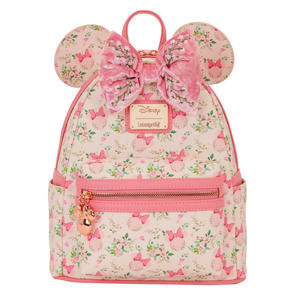 Mochila Floral Minnie Disney Loungefly