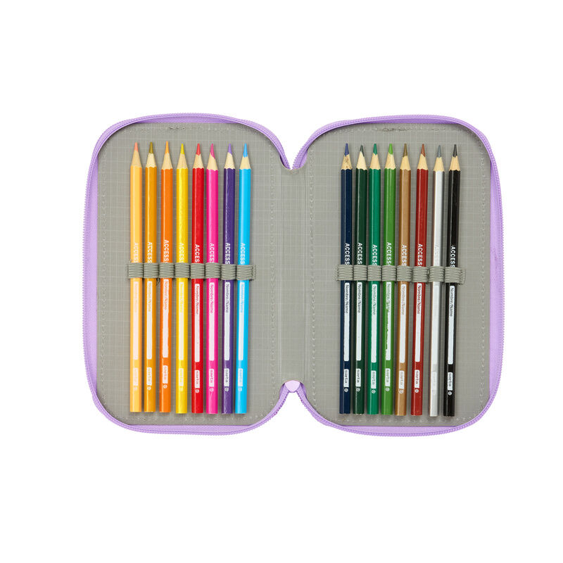 Plumier Academia Unicornio triple 37pzs - Imagen 5