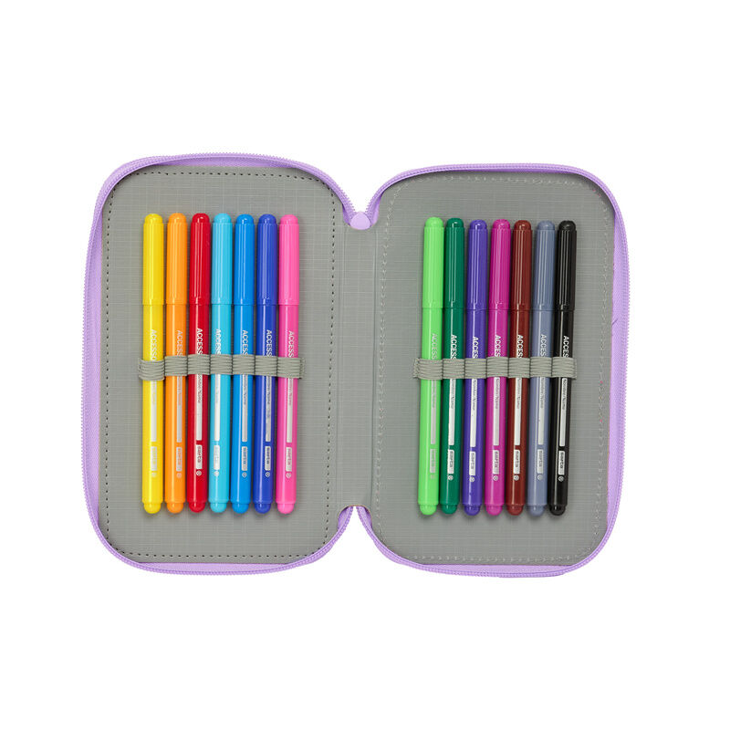 Plumier Academia Unicornio triple 37pzs - Imagen 6