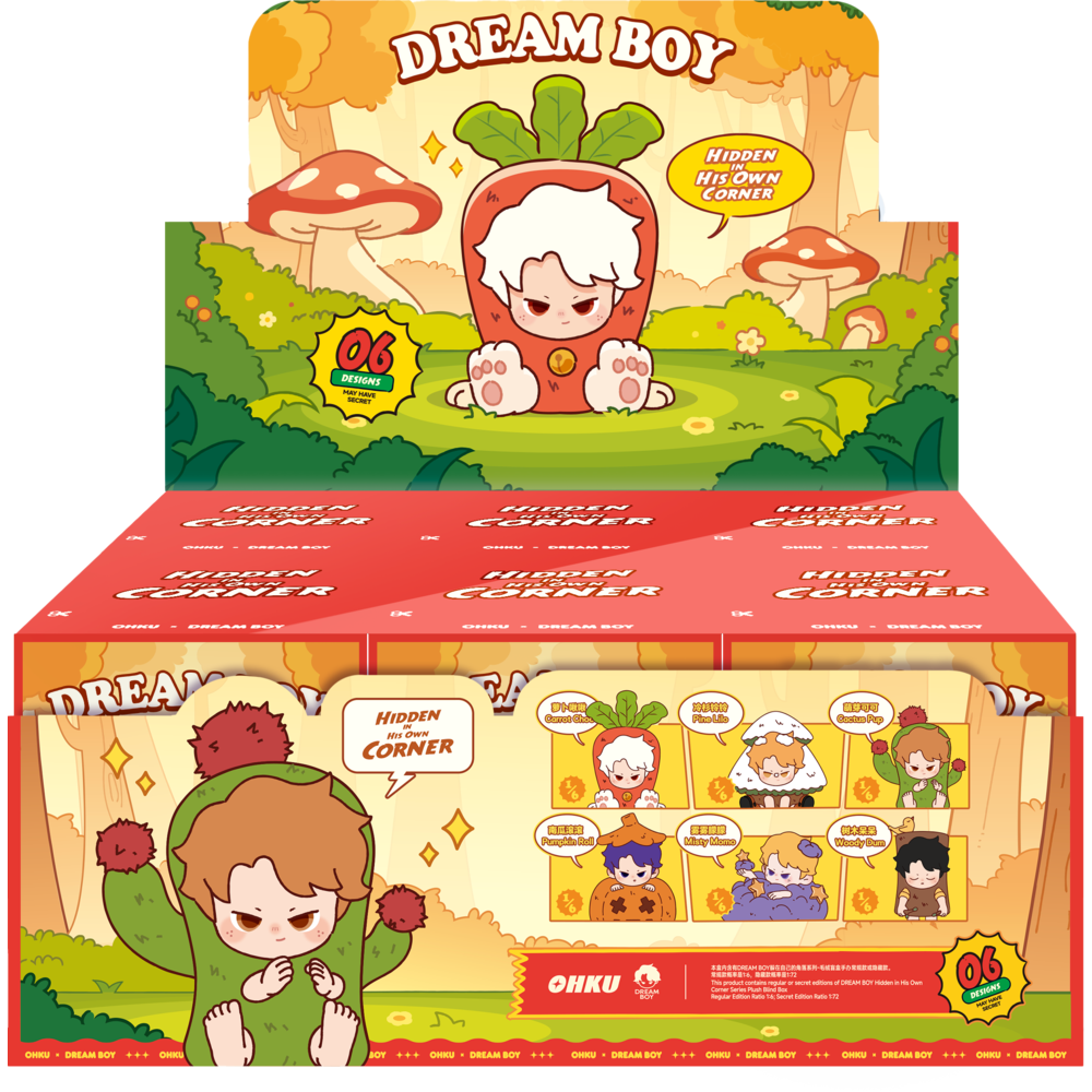 Peluche figura Hidden In His Own Corner Dream Boy surtido