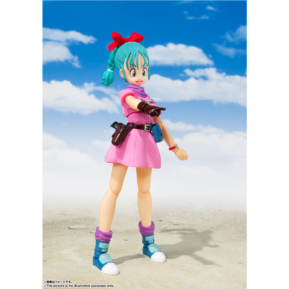 Figura S.H. Figuarts Bulma Adventure Begins Dragon Ball 16cm