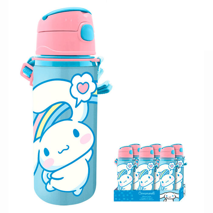 Cantimplora aluminio Cinnamoroll Hello Kitty 600ml