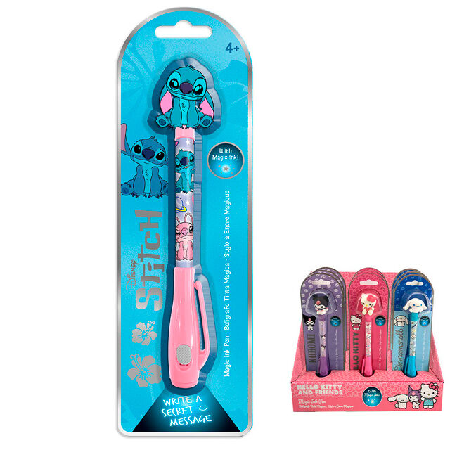 Boligrafo tinta magica Stitch Disney surtido