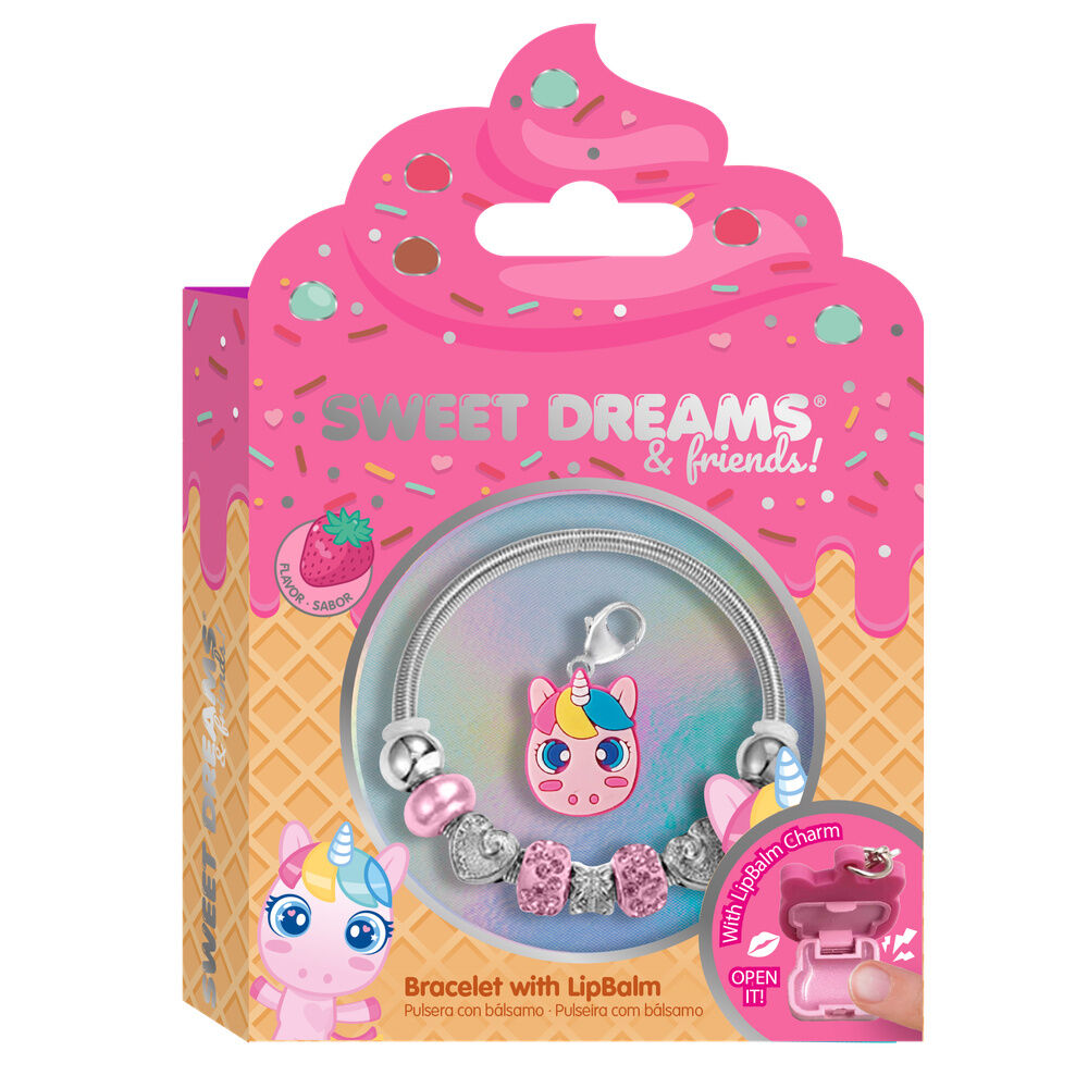 Pulsera con balsamo labial Sweet Dreams & Friends surtido