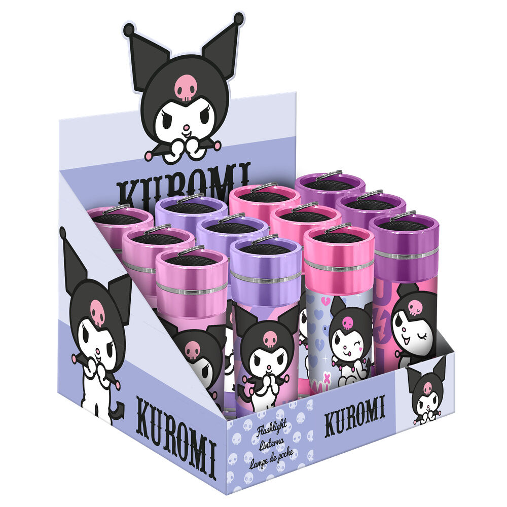 Linterna LED Kuromi Hello Kitty surtido