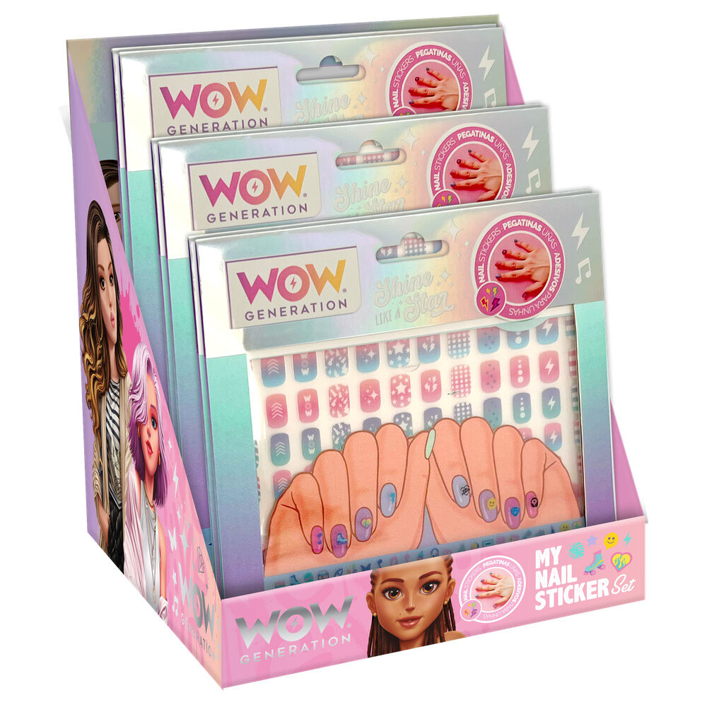 Pegatinas uñas Wow Generation