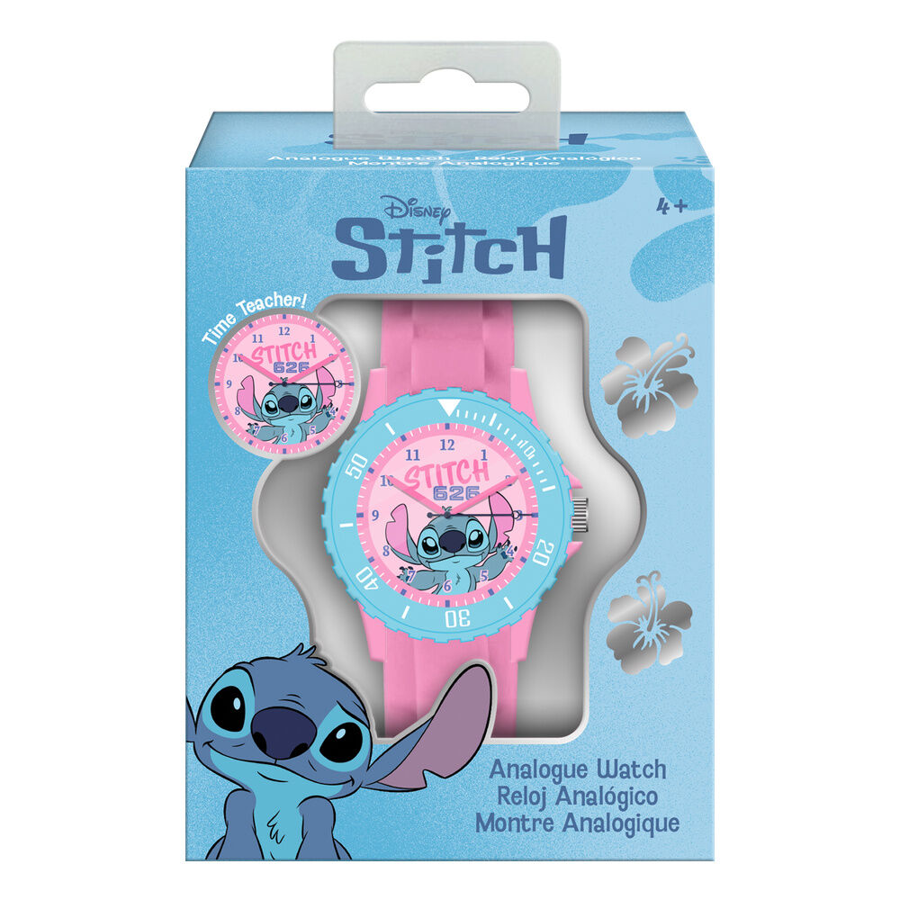 Reloj analogico Stitch Disney