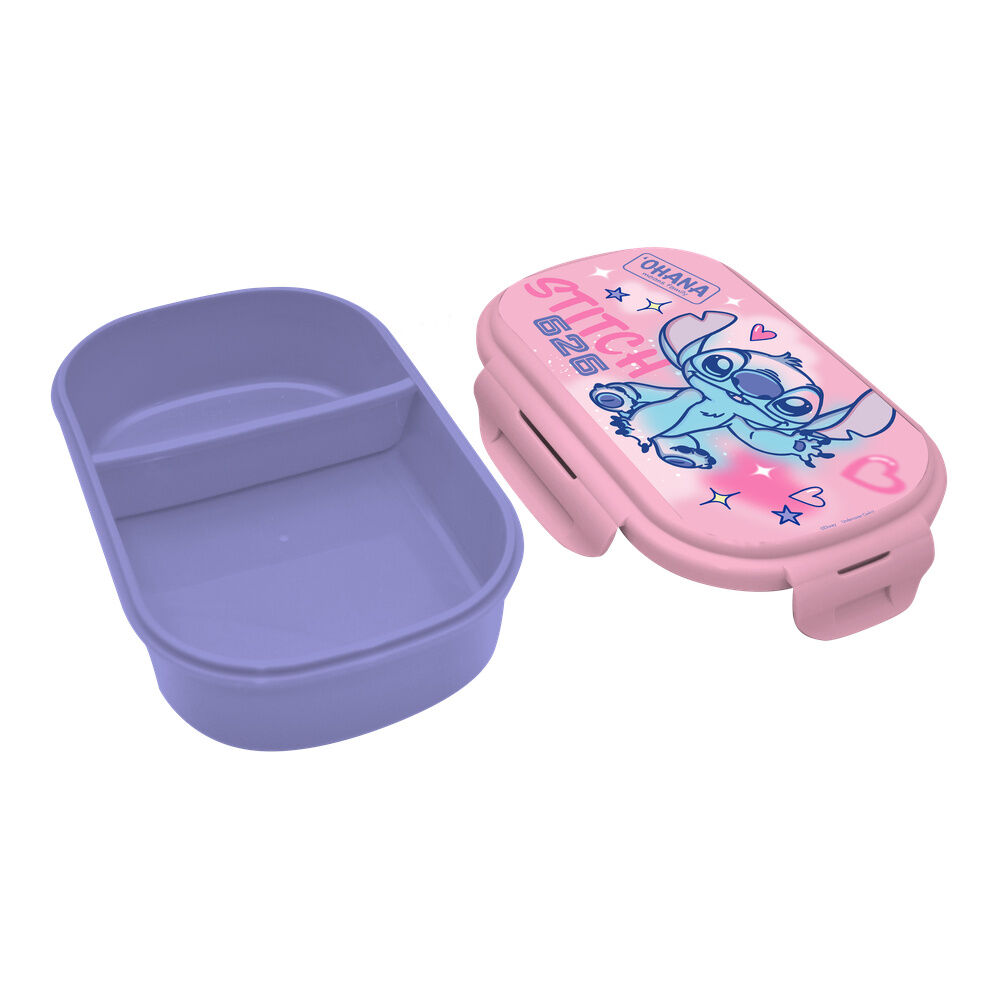 Sandwichera + cubierto Stitch Disney