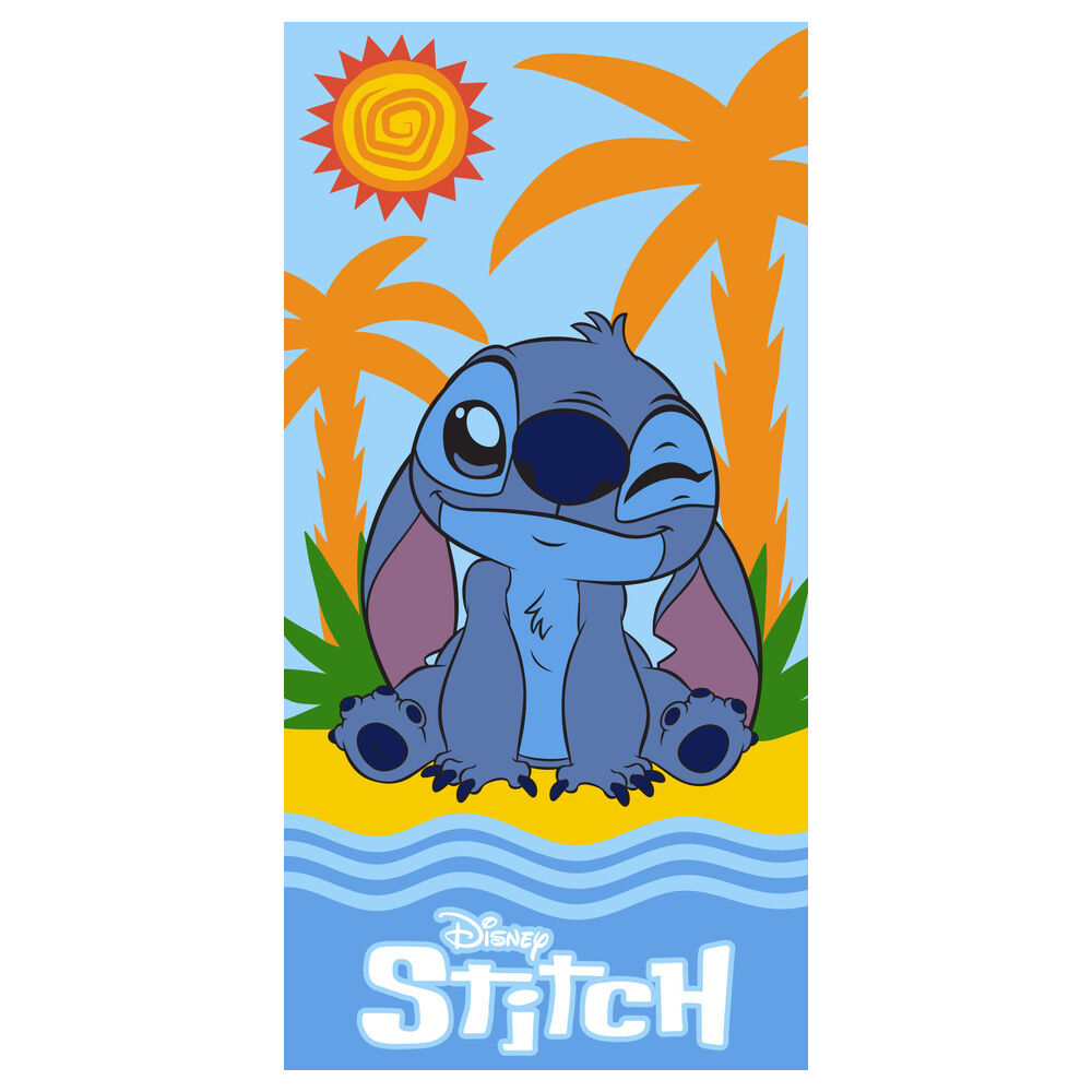 Toalla Stitch Disney microfibra