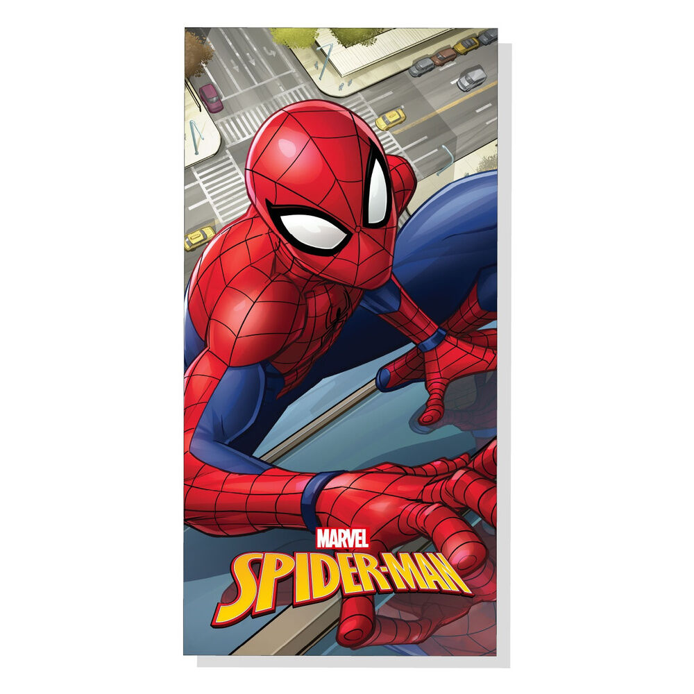 Toalla Spiderman Marvel microfibra
