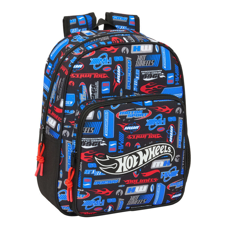 Mochila Hot Wheels 33cm adaptable
