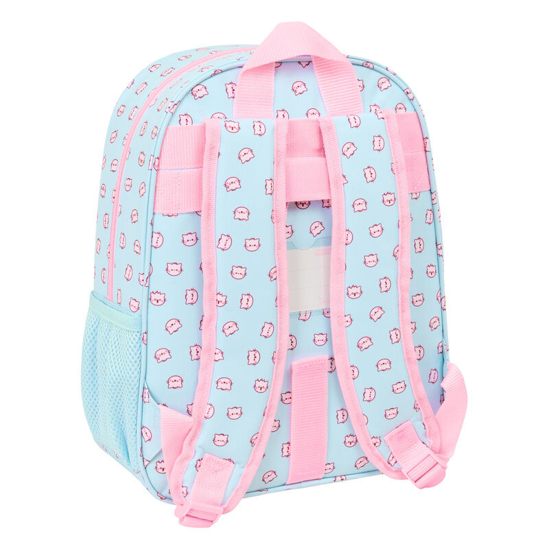 Mochila Pembe The Pink Cat 34cm adaptable