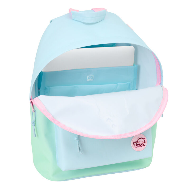 Mochila portatil Pembe The Pink Cat 41cm - Imagen 4