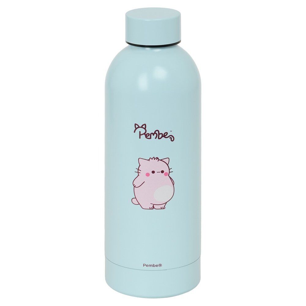 Botella termo acero inoxidable Pembe The Pink Cat 500ml