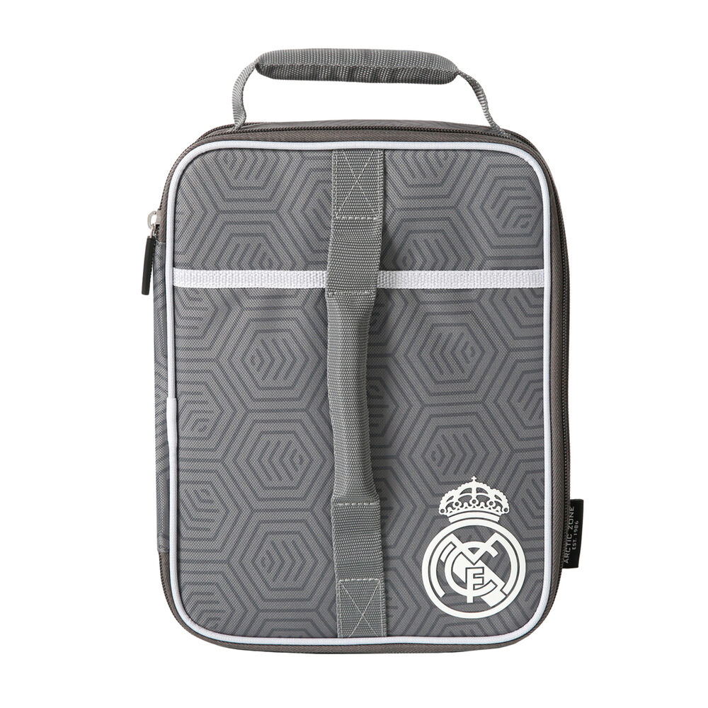 Bolsa porta alimentos termica + tupper Real Madrid