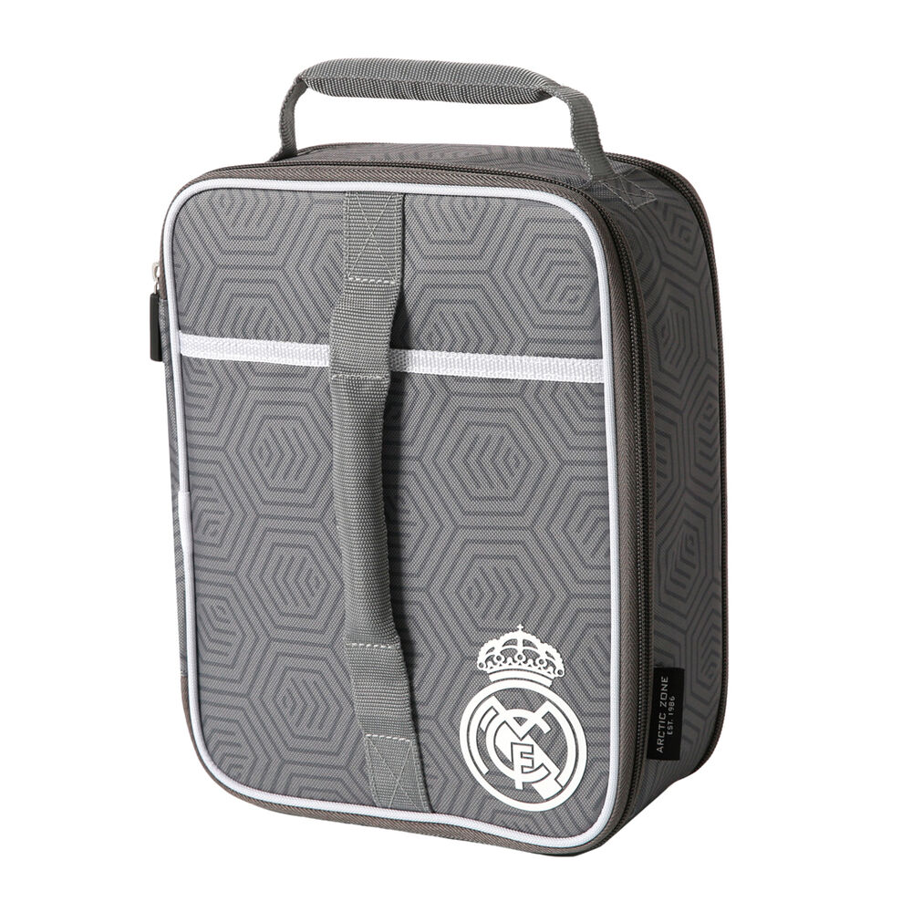 Bolsa porta alimentos termica + tupper Real Madrid