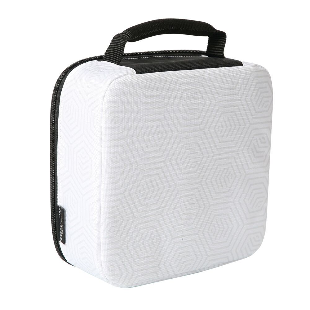 Bolsa porta alimentos termica + tupper + botella Real Madrid