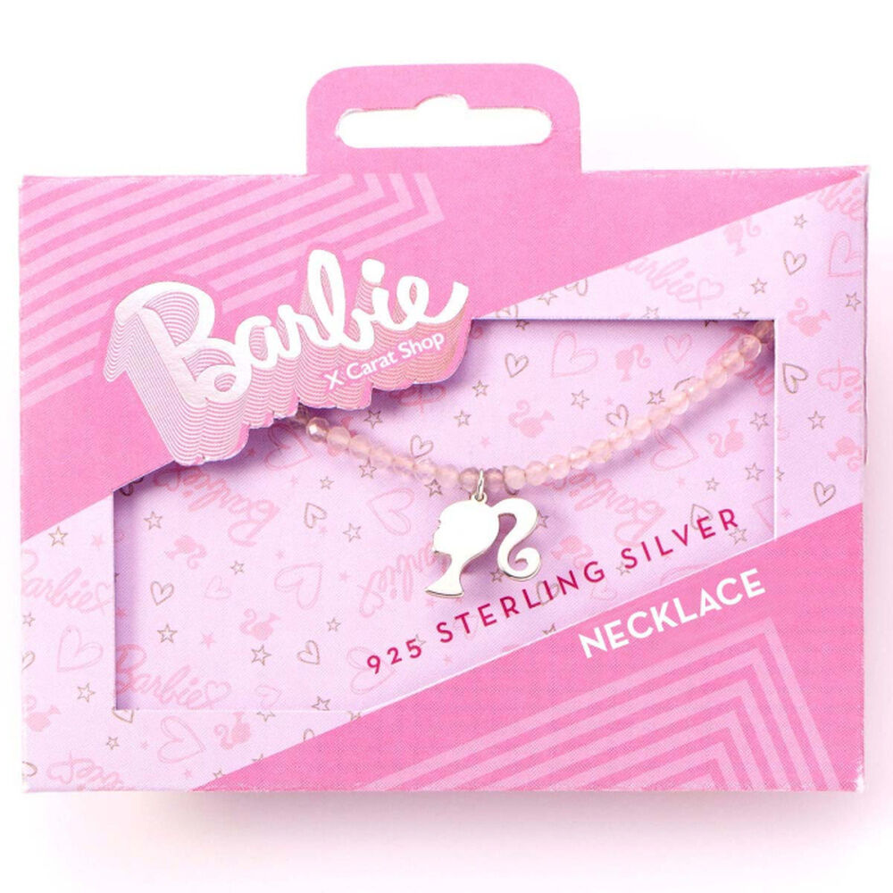 Colgante Silhouette Barbie plata