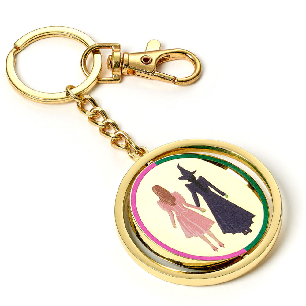 Set regalo llavero + Pin I Love Emerald City Keyring Oz Logo Wicked